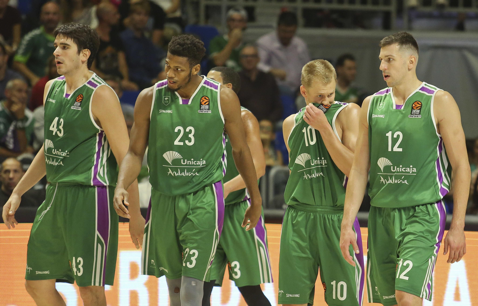 Las imágenes del Unicaja-Zalgiris