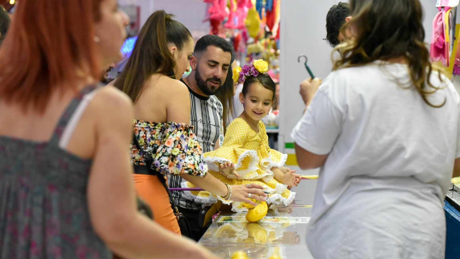 Fotos del sabado en la Feria de Los Barrios