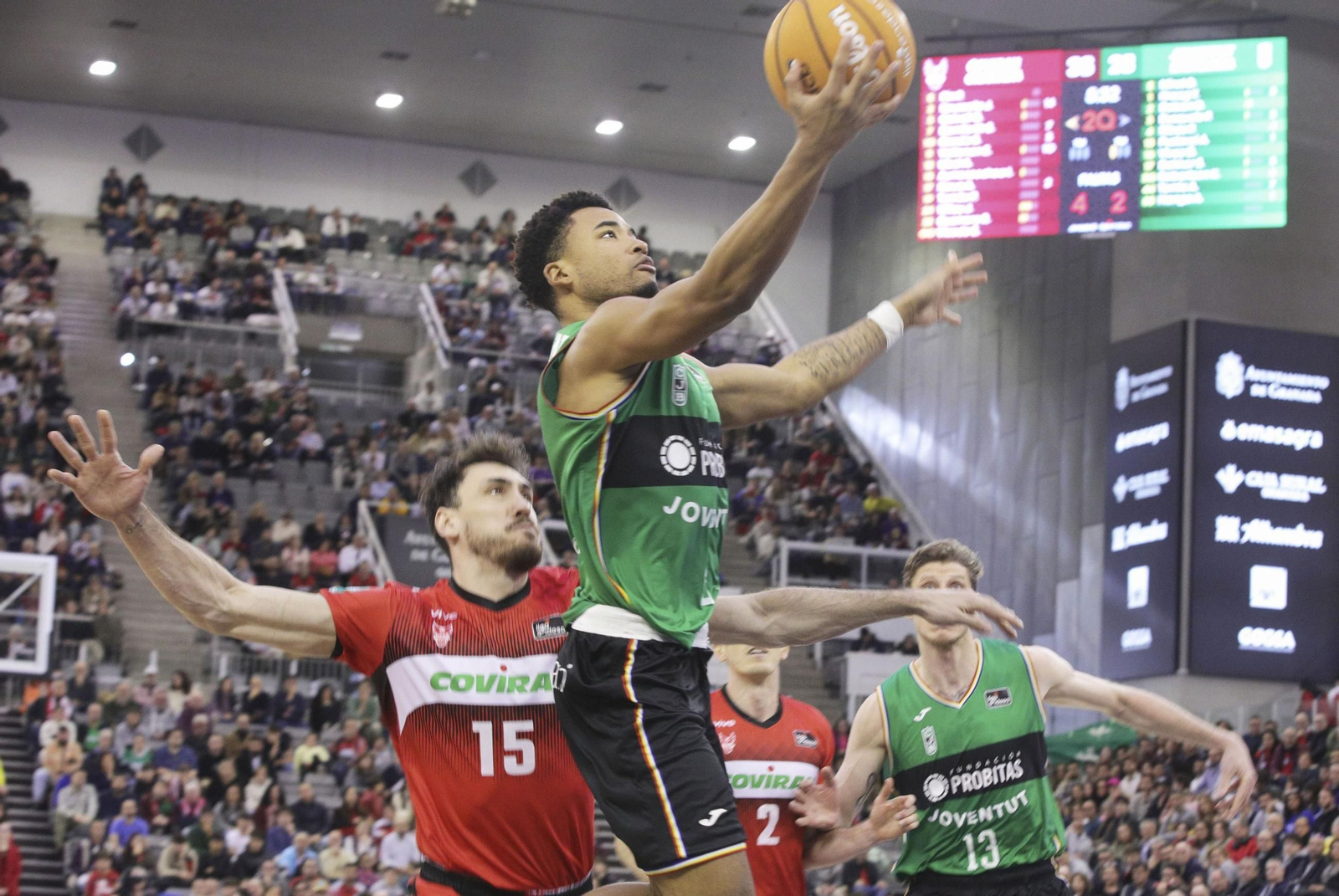 El Joventut será el primer rival que visite el Palacio de Deportes.