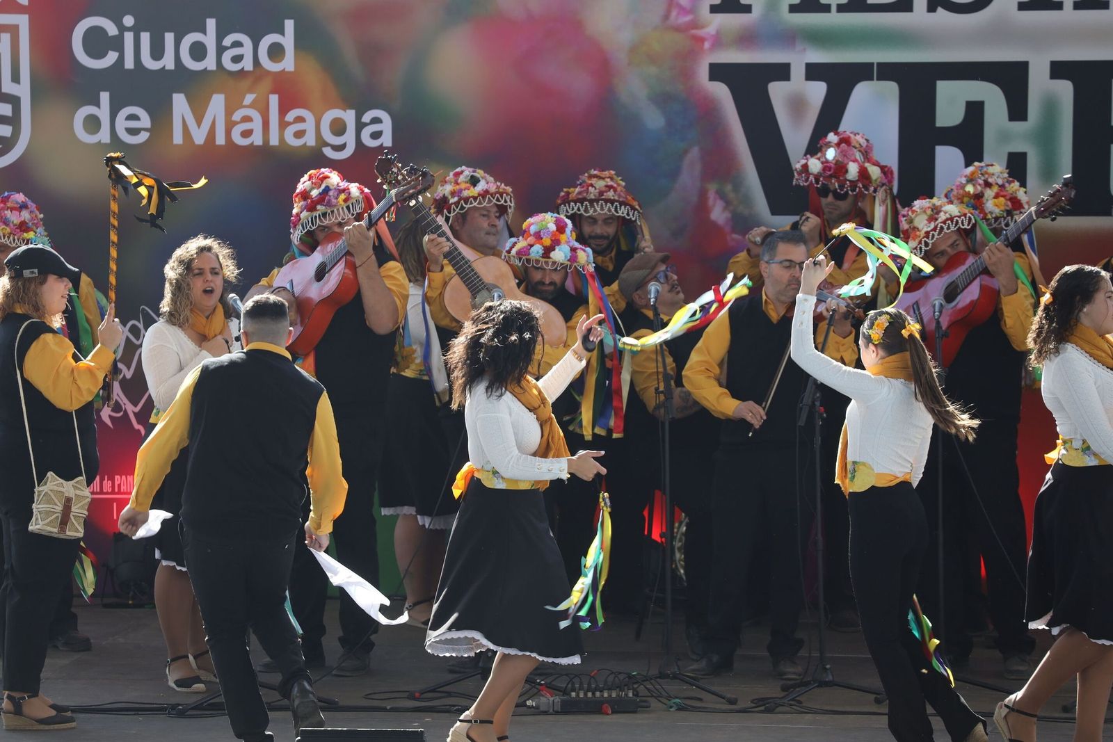 Fiesta Mayor de Verdiales en Málaga.