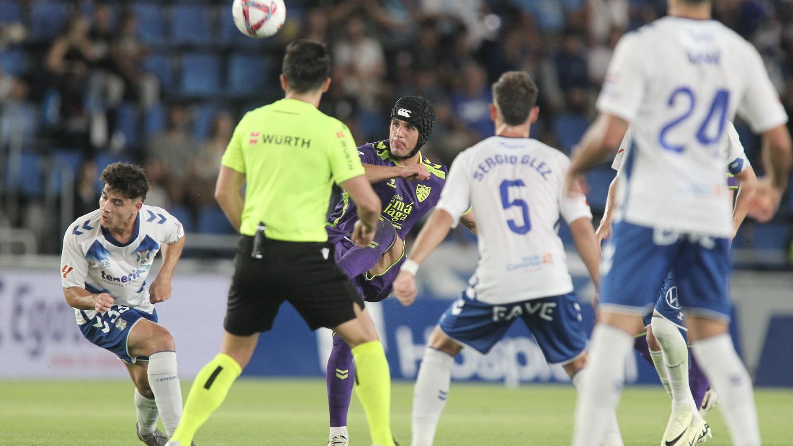 Las fotos del CD Tenerife-Málaga CF