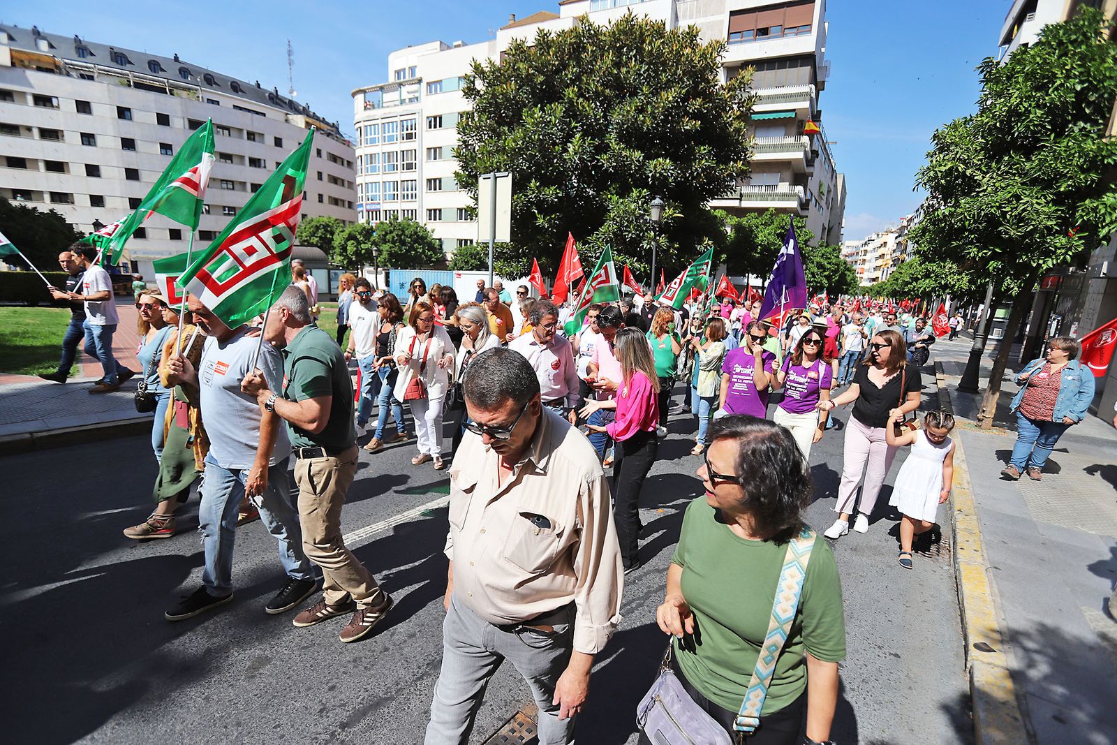Imágenes de la Manifestación por el Día del Trabajador 2023 en Huelva