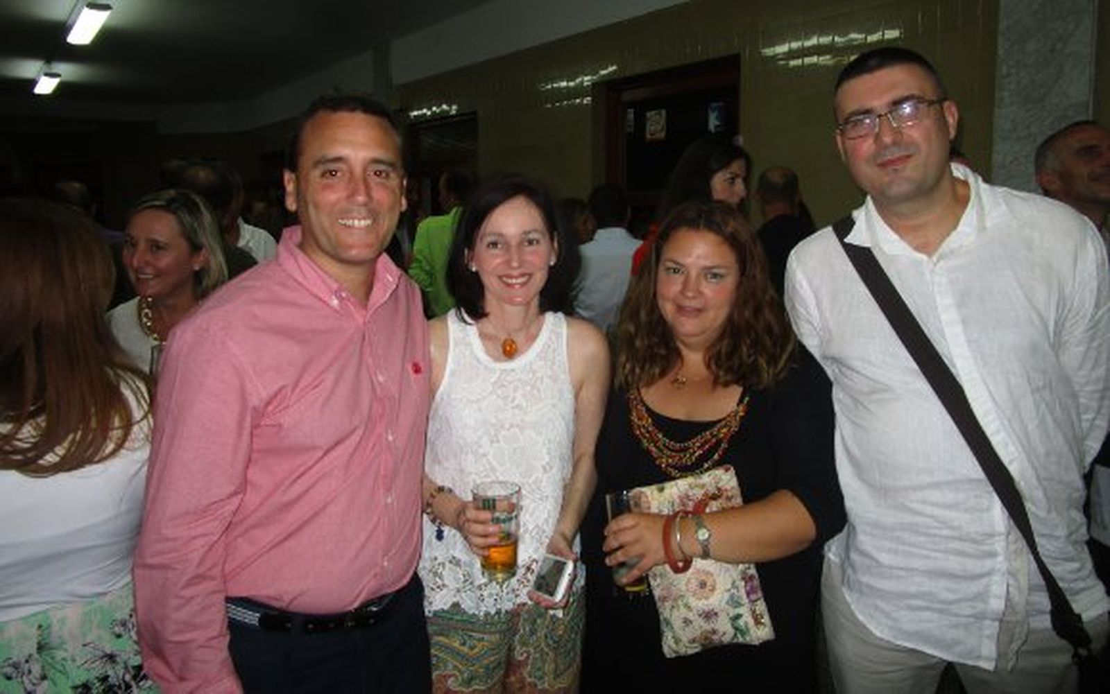 David Doña, Inma Galvín, Silvia Borrego y Juan Carlos Romero.

Foto: Ignacio Casas de Ciria