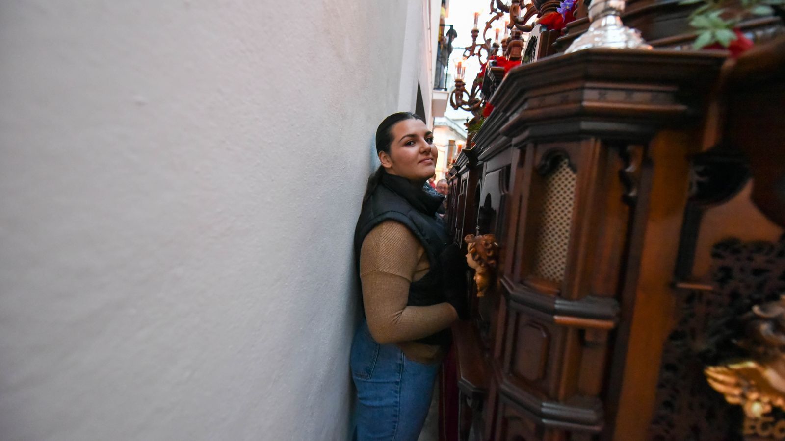 Fotos del Martes Santos en Tarifa: Santisimo Cristo de la Salud y Nuestra Señora de los Dolores