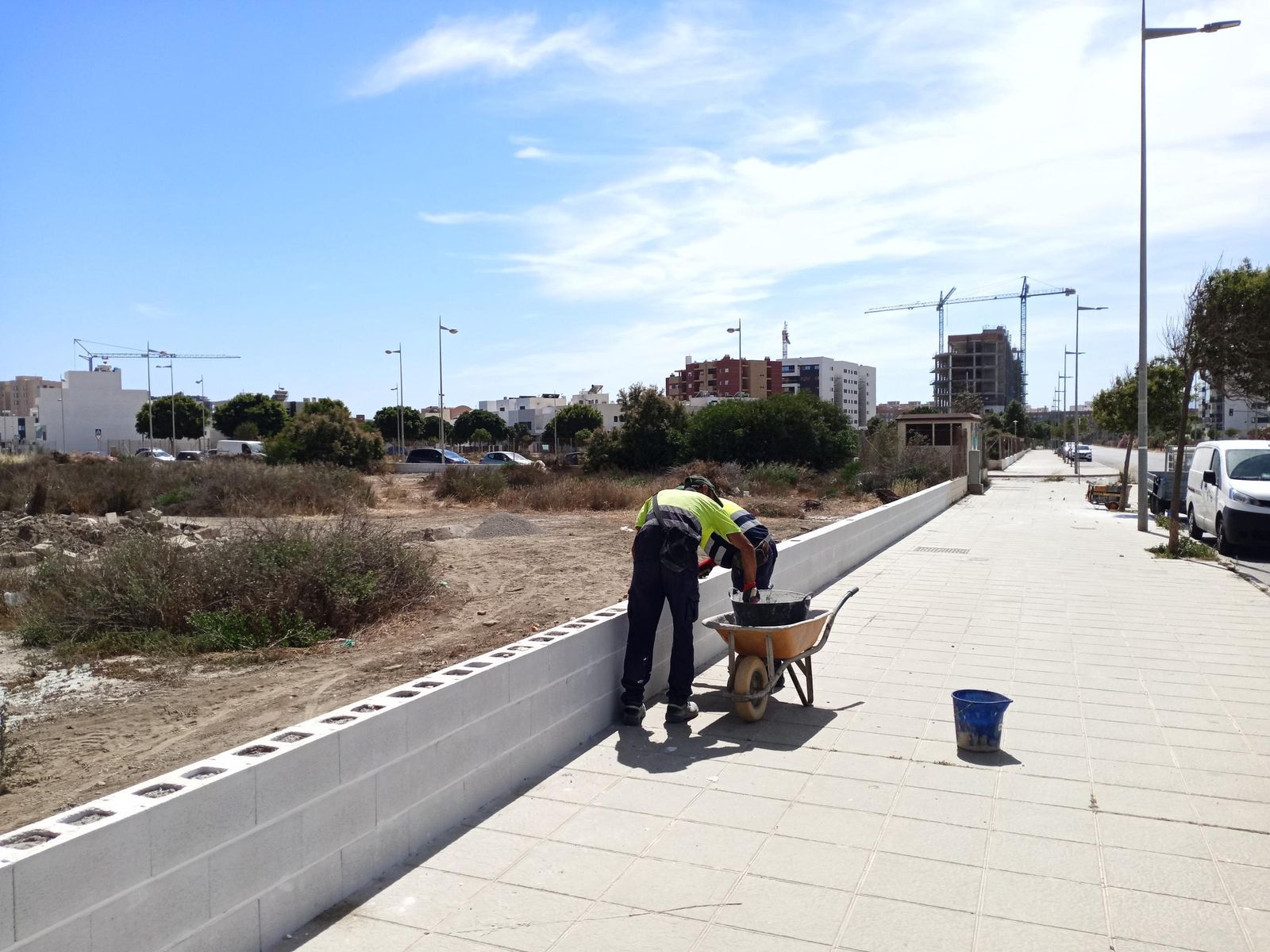 Vallado de solar municipal