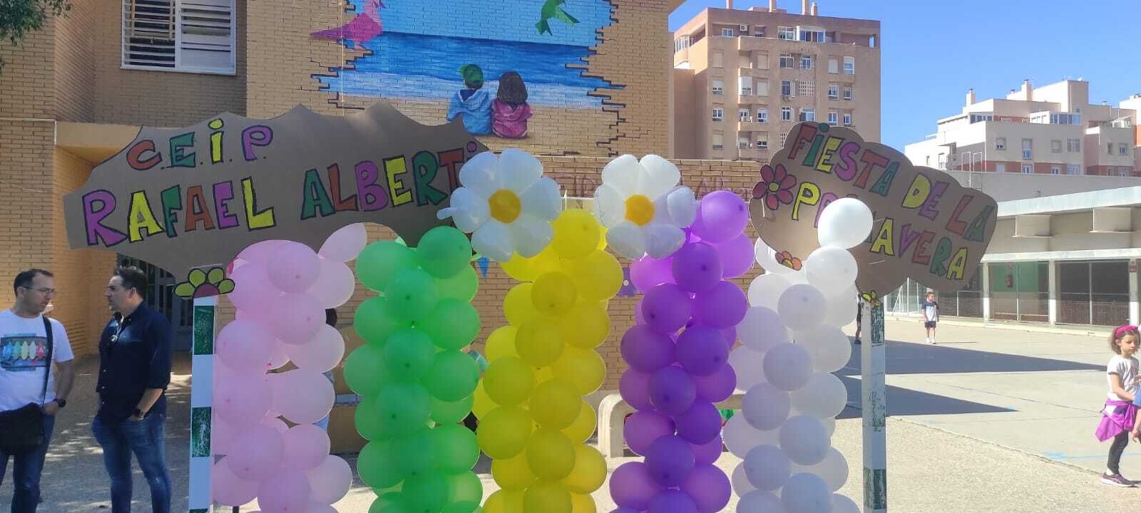 Fiesta de la Primavera en el CEIP Rafael Alberti para hacer del colegio un espacio cardioasegurado y cardiosaludable
