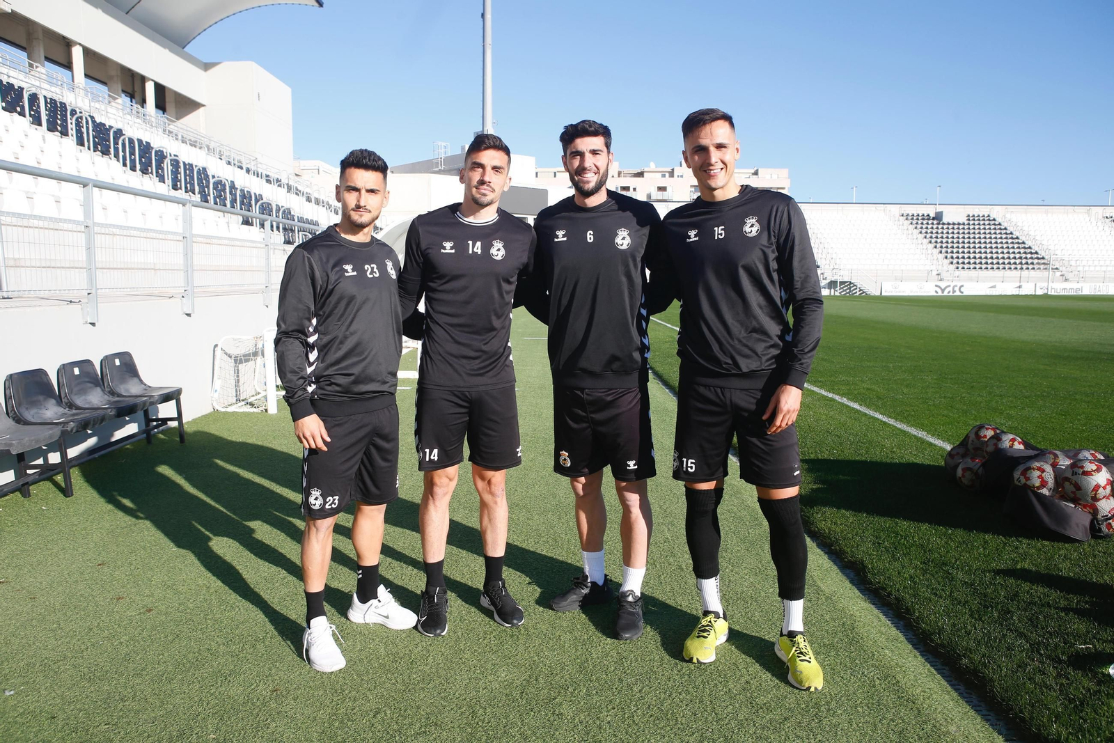 Dani Villa, Fran Tena, Toni Jou y Luis Martínez, los fichajes de invierno de la Balona