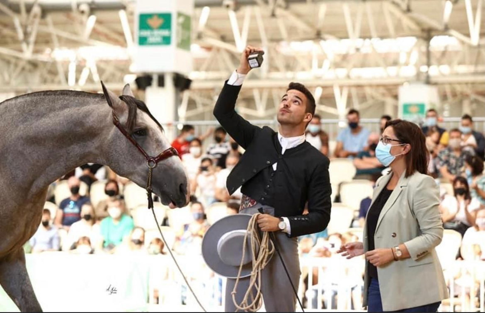 El jinete de la villa sigue cosechando éxitos.