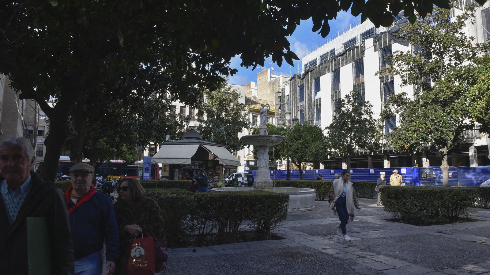 La Plaza de la Magdalena.