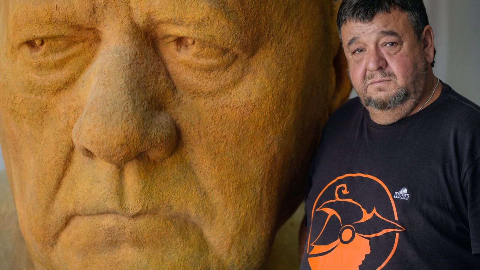 El escultor cordobés José Manuel Belmonte.