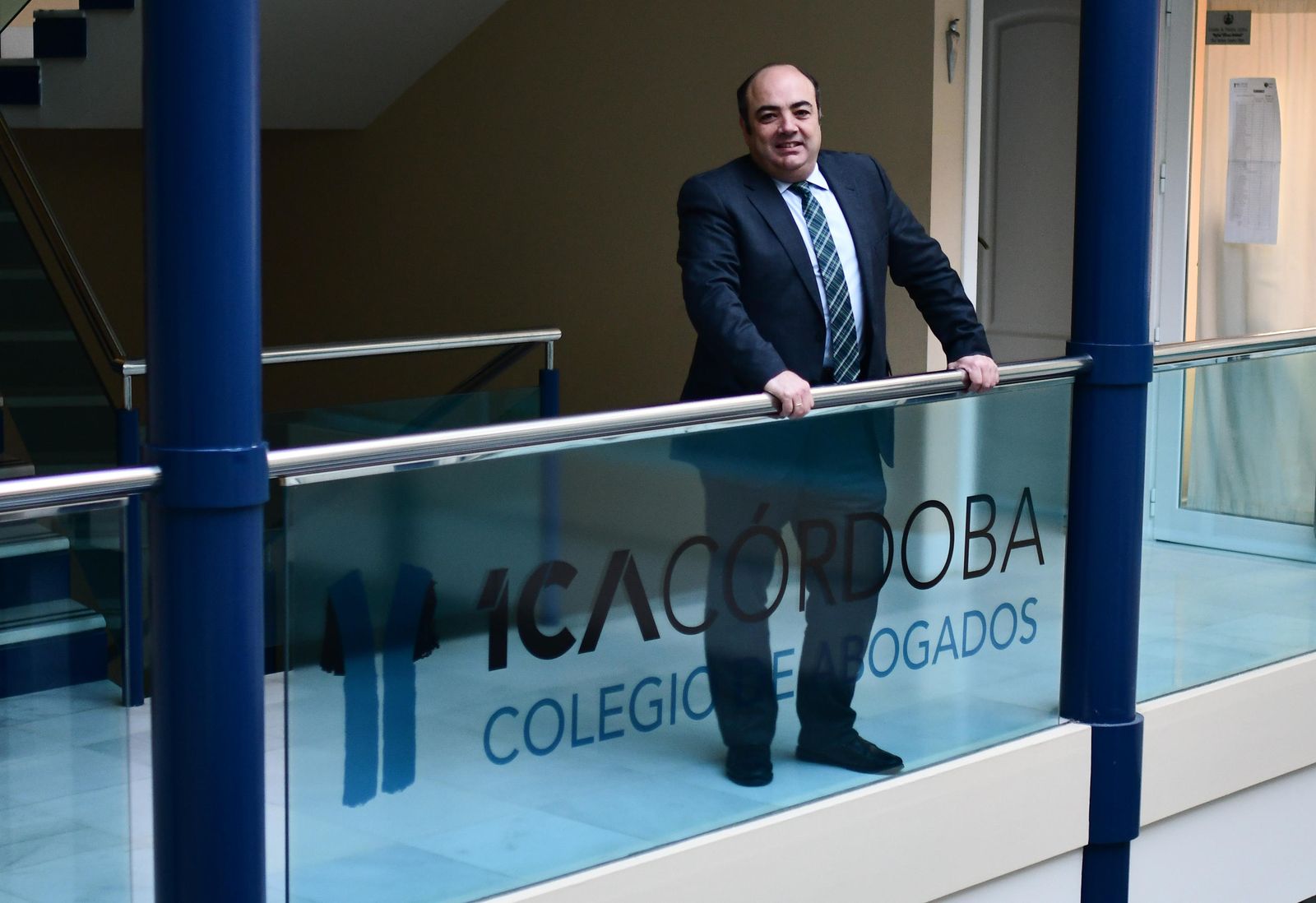 José Luis Garrido, en el Colegio de Abogados.