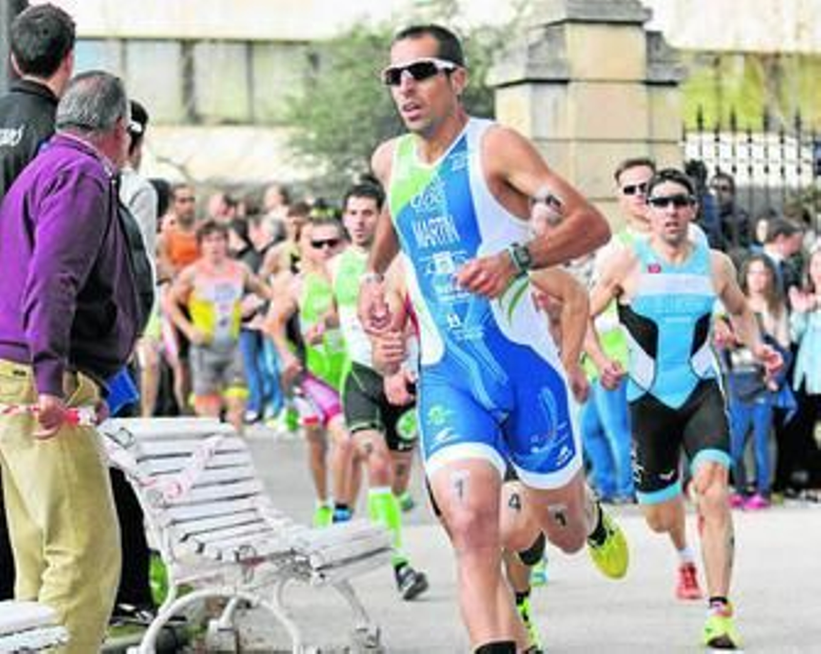Emilio Martín ya sabe lo que es ganar el duatlón Playas de Punta Umbría.
