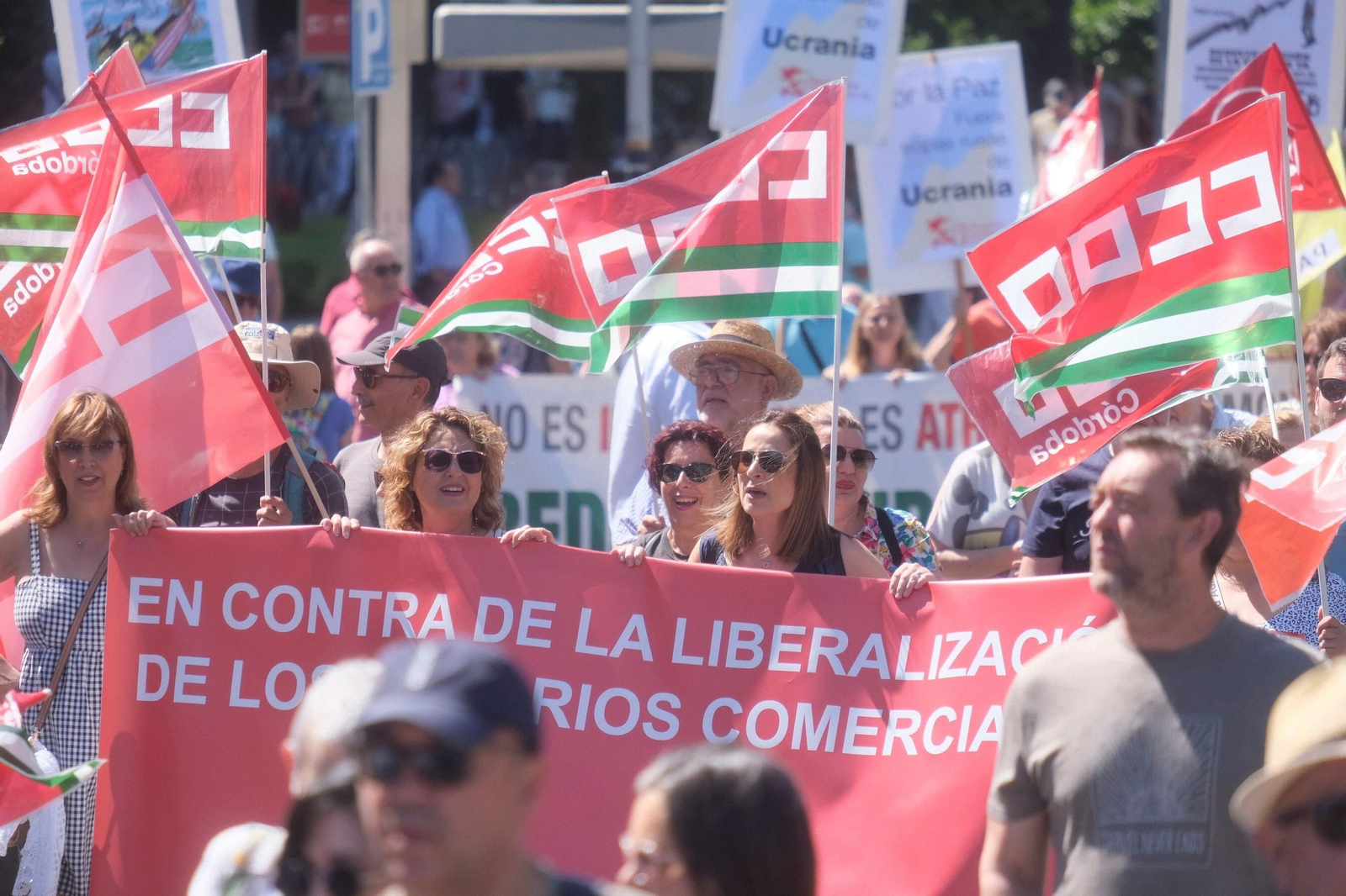 La manifestación del Primero de Mayo de Córdoba, en imágenes