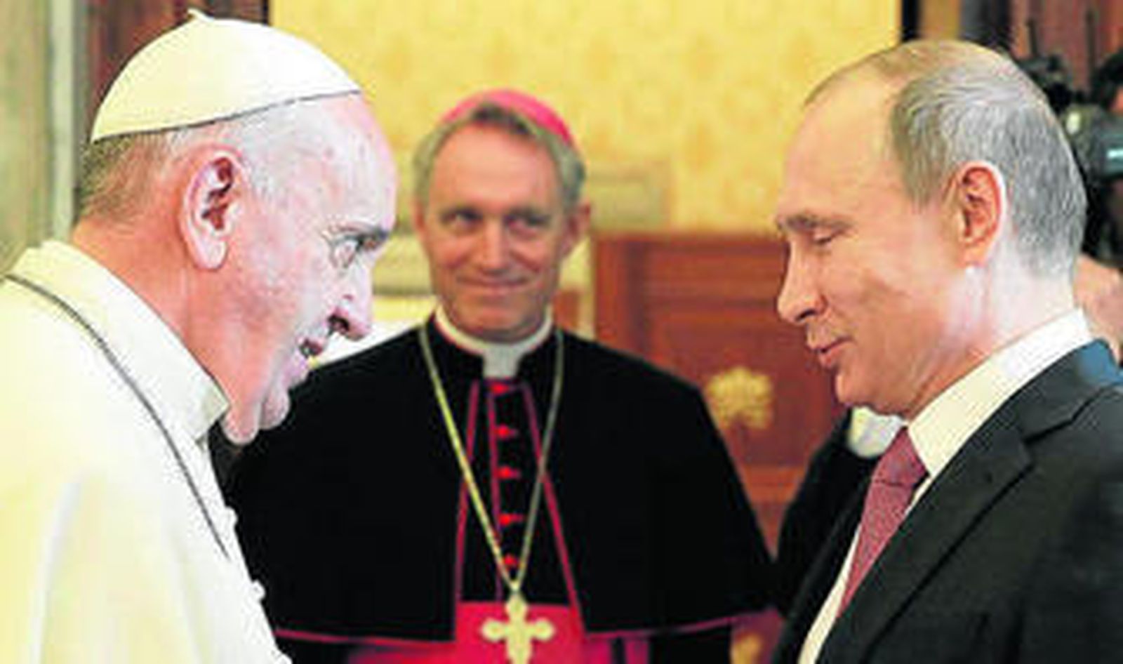 El papa Francisco y Vladimir Putin, en una reunión el pasado junio.