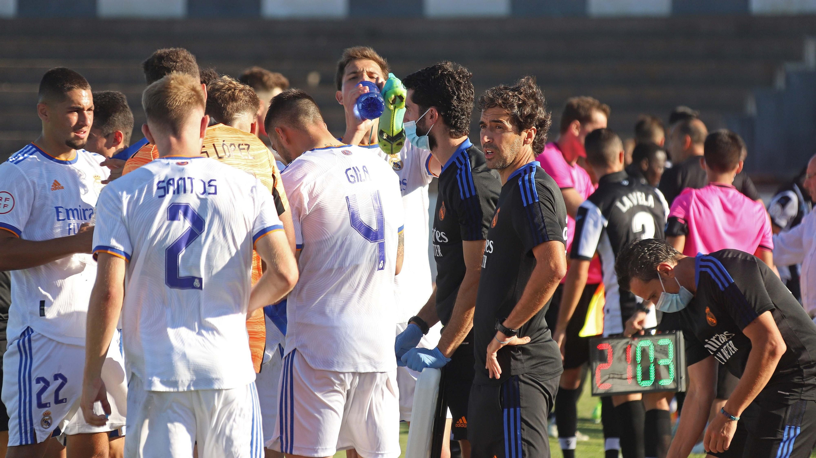 Las mejores fotos del Balona - Real Madrid Castilla en La Línea