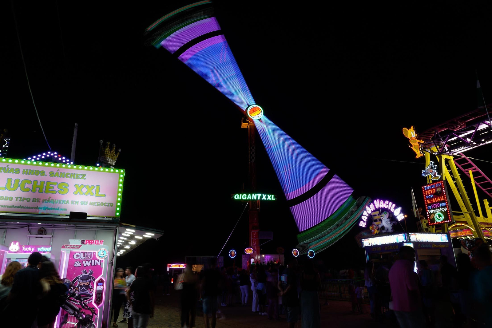 Las mejores imágenas de los cacharritos en Colombinas