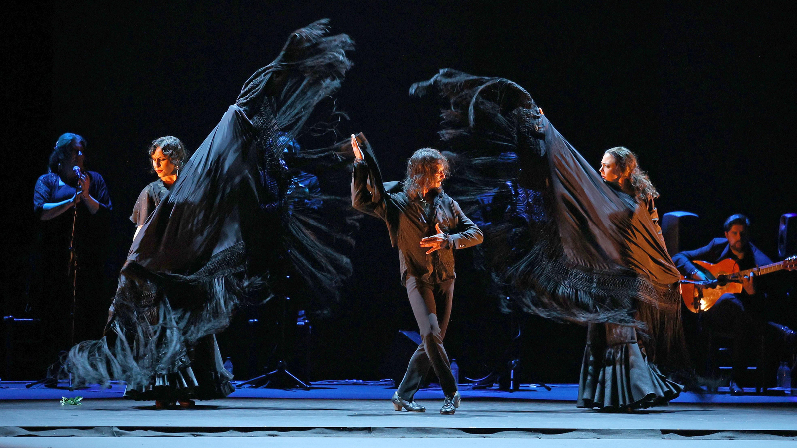 Farruquito y Juan el Moreno en el Festival de Jerez