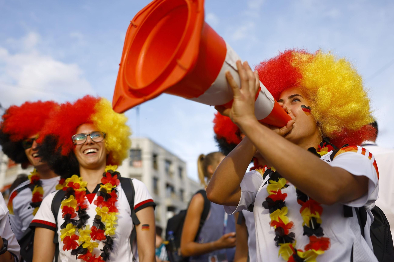 Las mejores imágenes de la semifinal Alemania - España de la Eurocopa femenina
