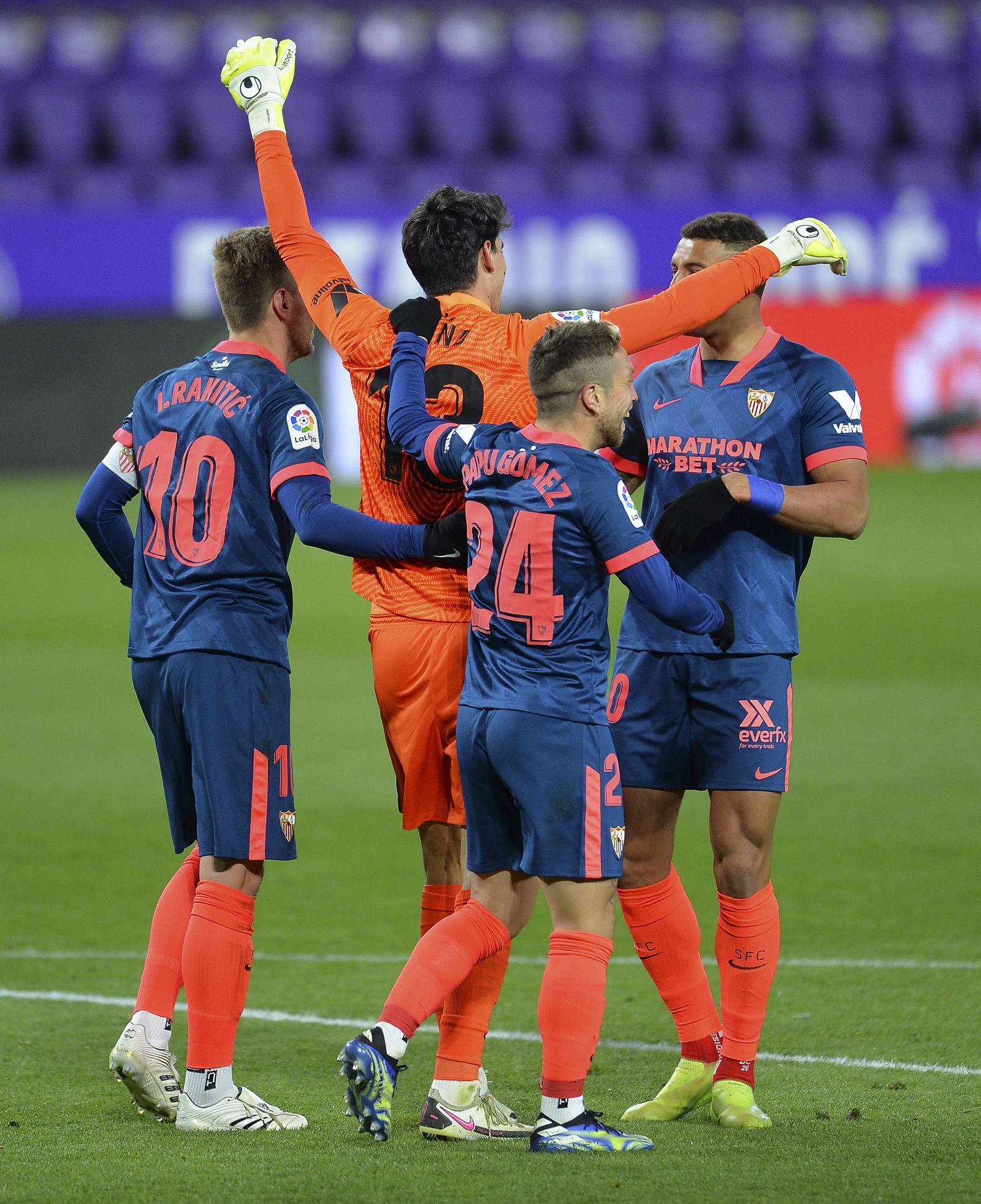 Valladolid-Sevilla, en fotos