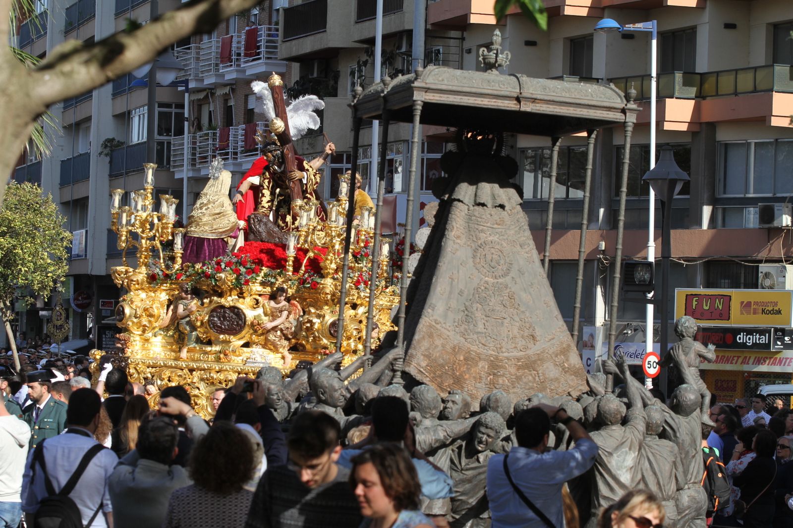 Imágenes de las Tres Caídas. Lunes Santo.
