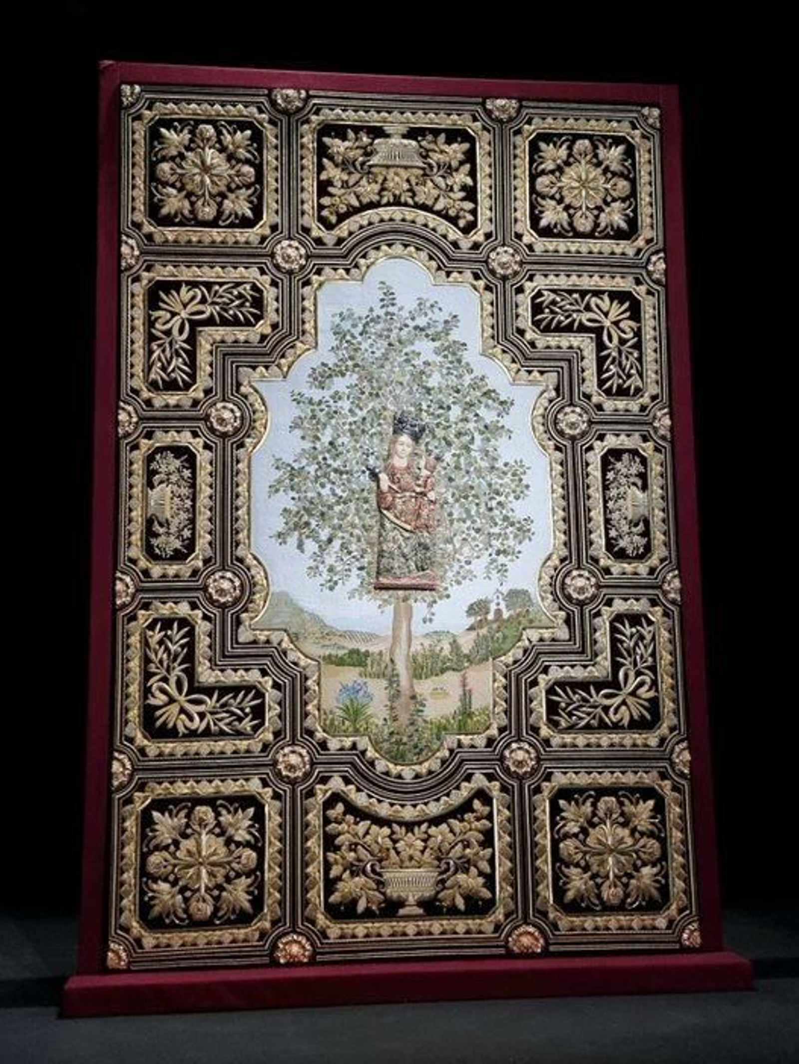 El nuevo techo de palio, al completo.