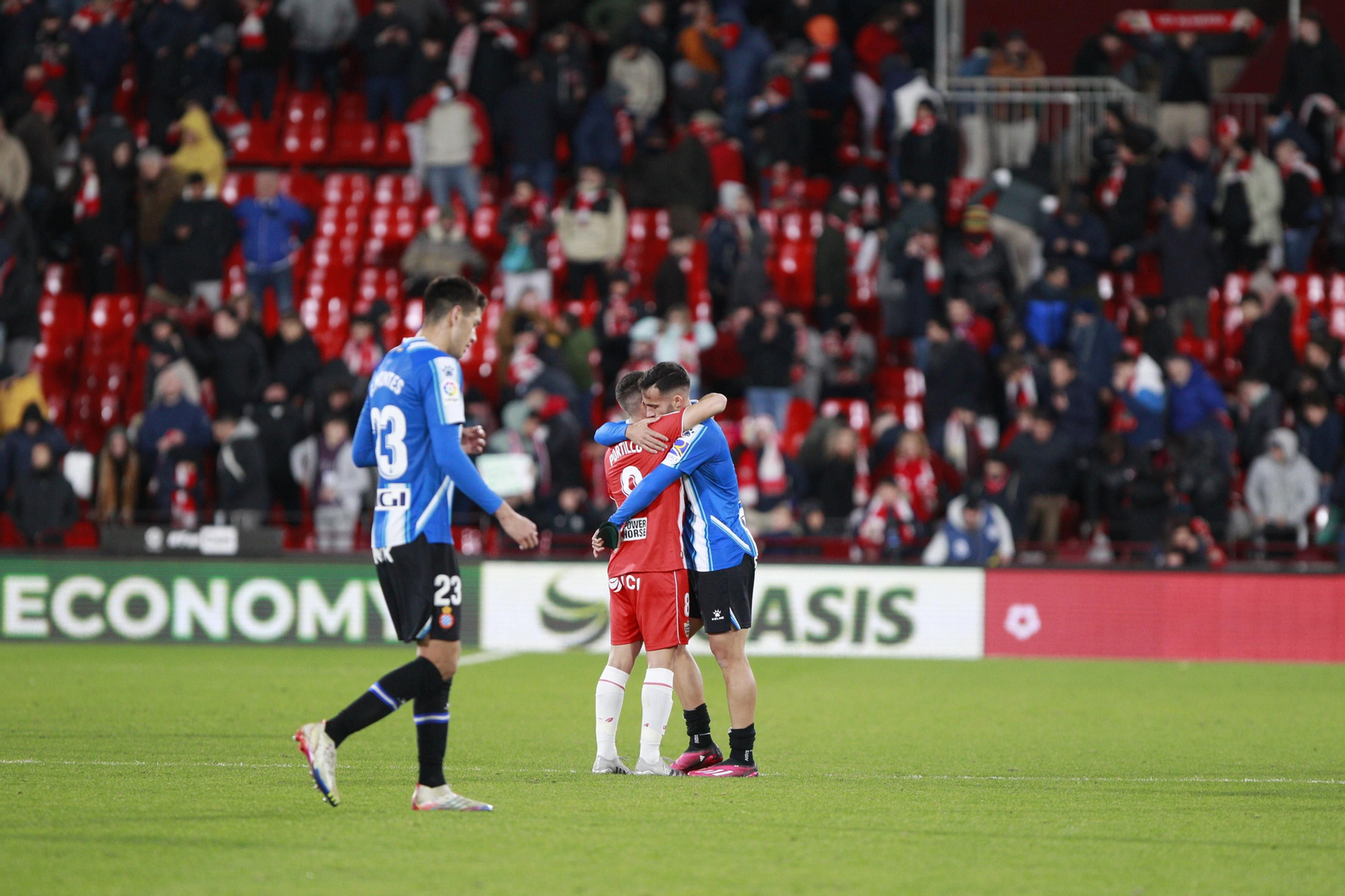 Imágenes del partido U.D. Almería-R.C.D. Espanyol