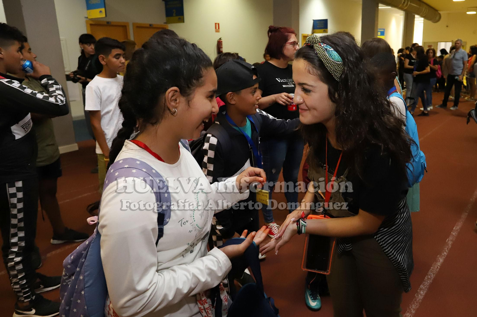 Imágenes de la llegada de los niños saharauis