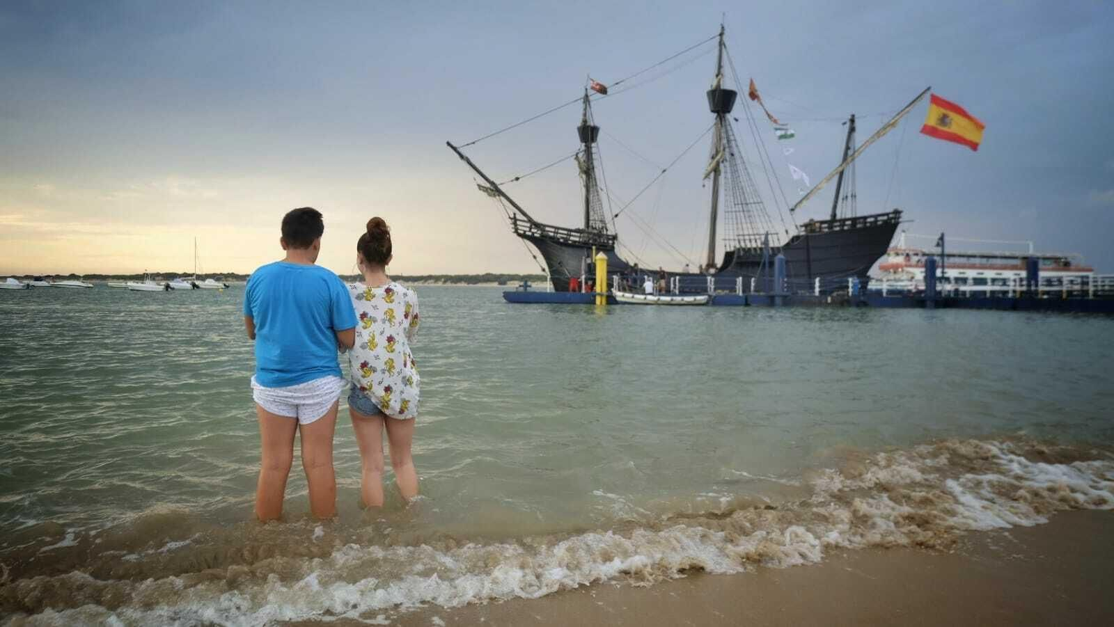 La fiesta de celebración del V Centenario en Sanlúcar