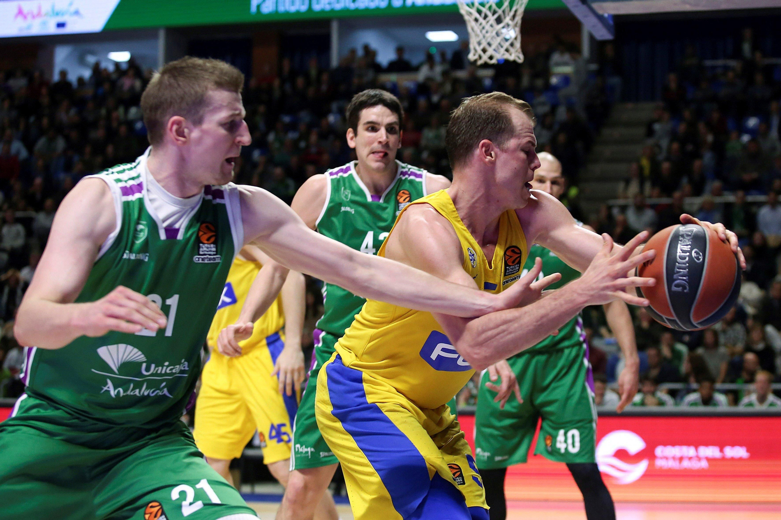 Los cinco años de Adam Waczynski en el Unicaja, en fotos