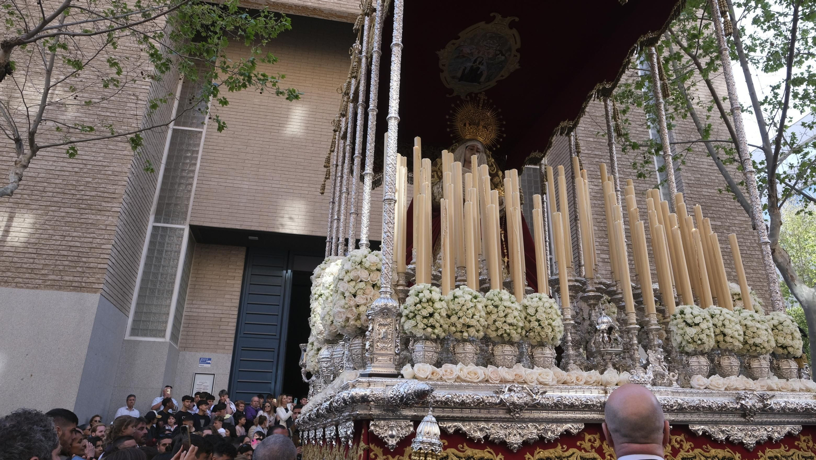 La procesión de Pasión en Almería, en imágenes