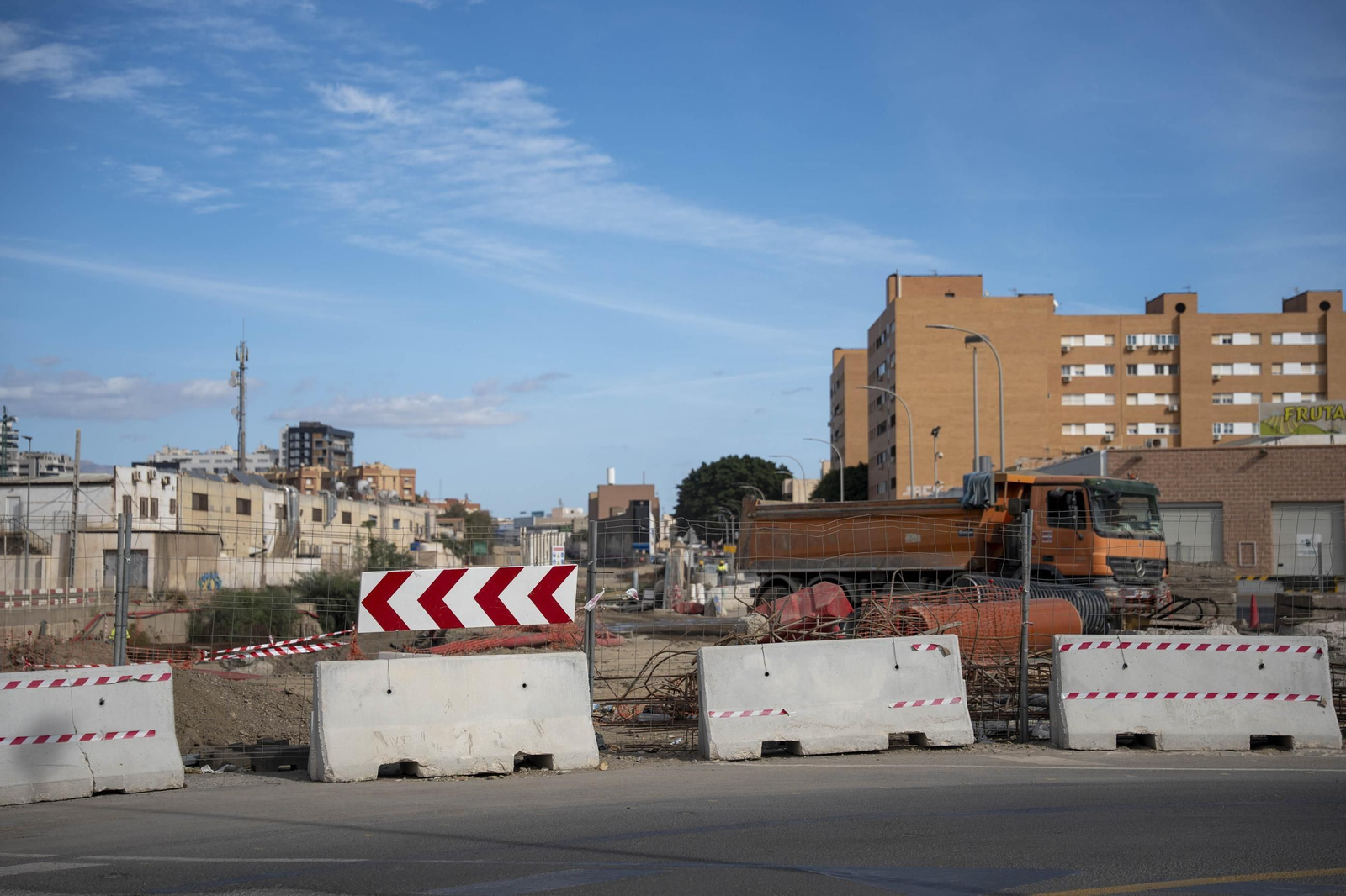 Así avanzan las obras del soterramiento ferroviario en Almería