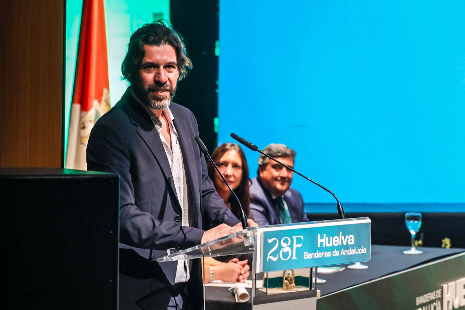 Fotografías del acto de entrega de las Banderas de Andalucía con motivo del 28F