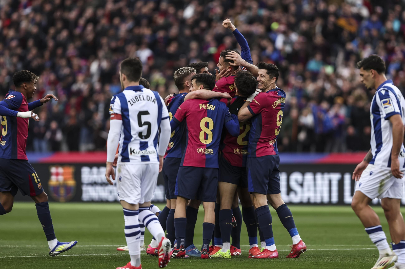 Las imágenes del Barcelona - Real Sociedad