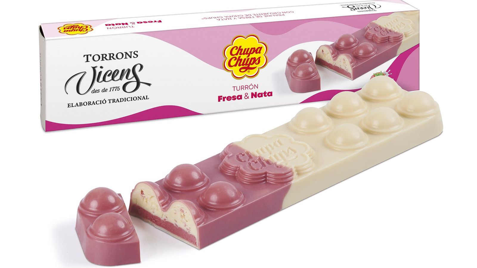 Turrón de Chupa Chups de Vicens