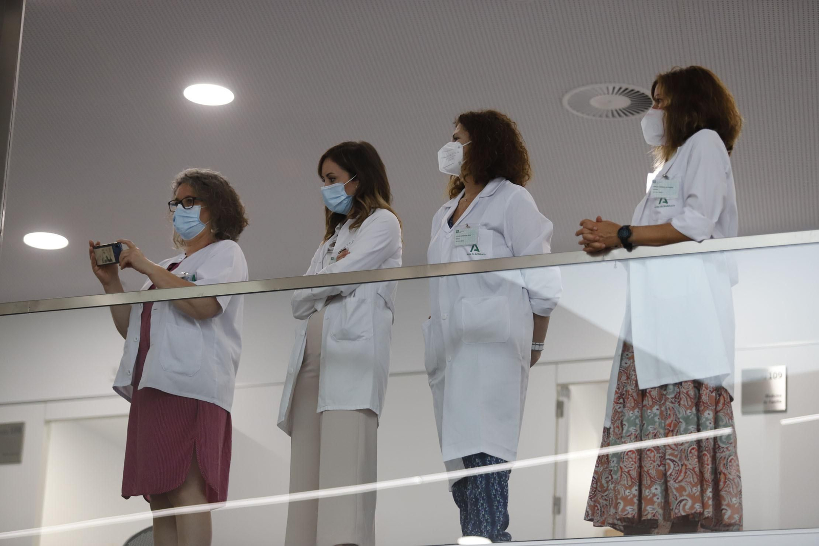 Imágenes de la inauguración del Centro de Salud de Isla Chica en Huelva