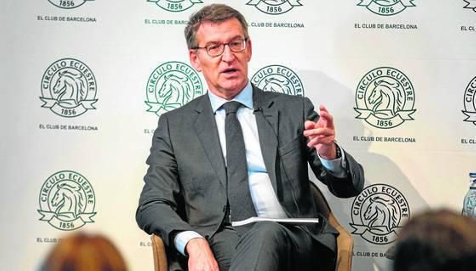 El presidente del PP, Alberto Núñez Feijóo.