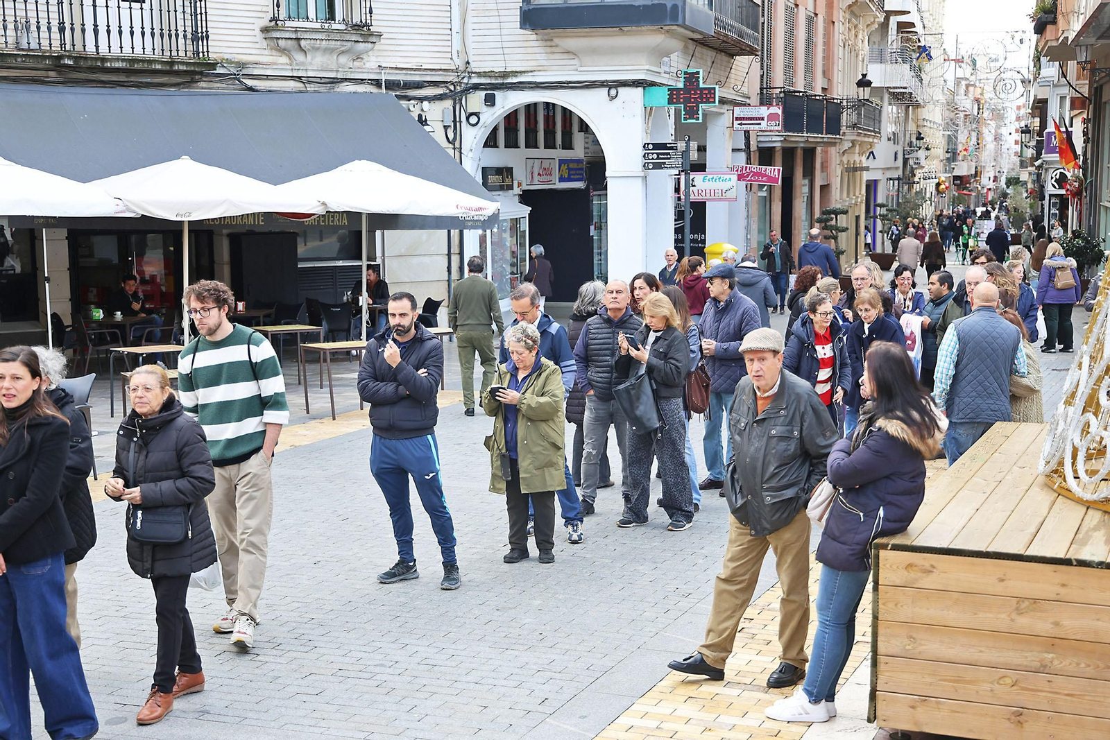 Imágenes de la jornada de vacunación sin cita frente a la gripe y el Covid-19