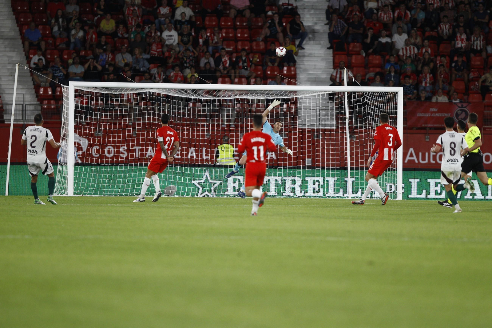 Las imágenes del partido U.D. Almería-Albacete Balompié