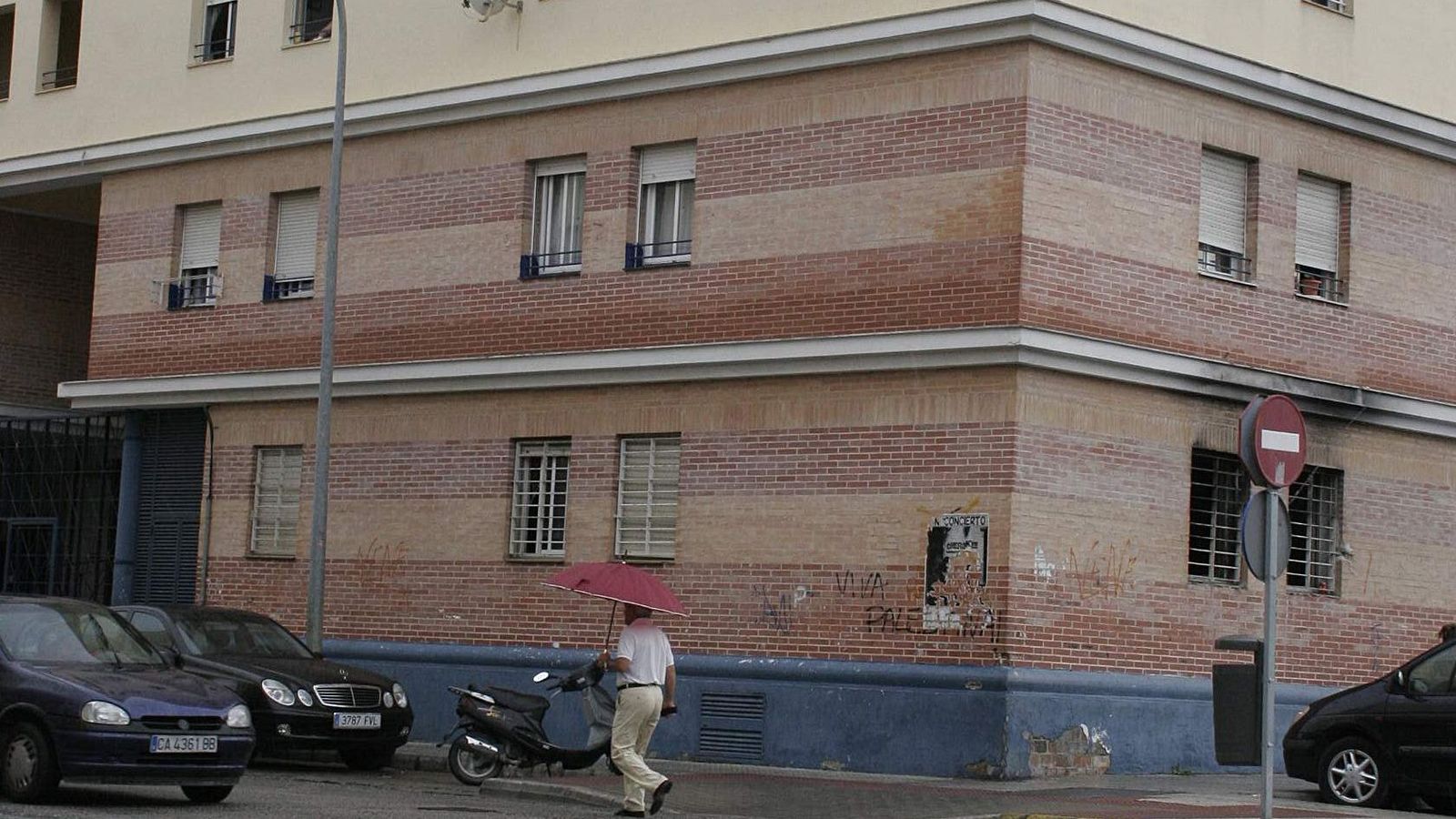 Una imagen de las viviendas sociales de la calle Valdés.