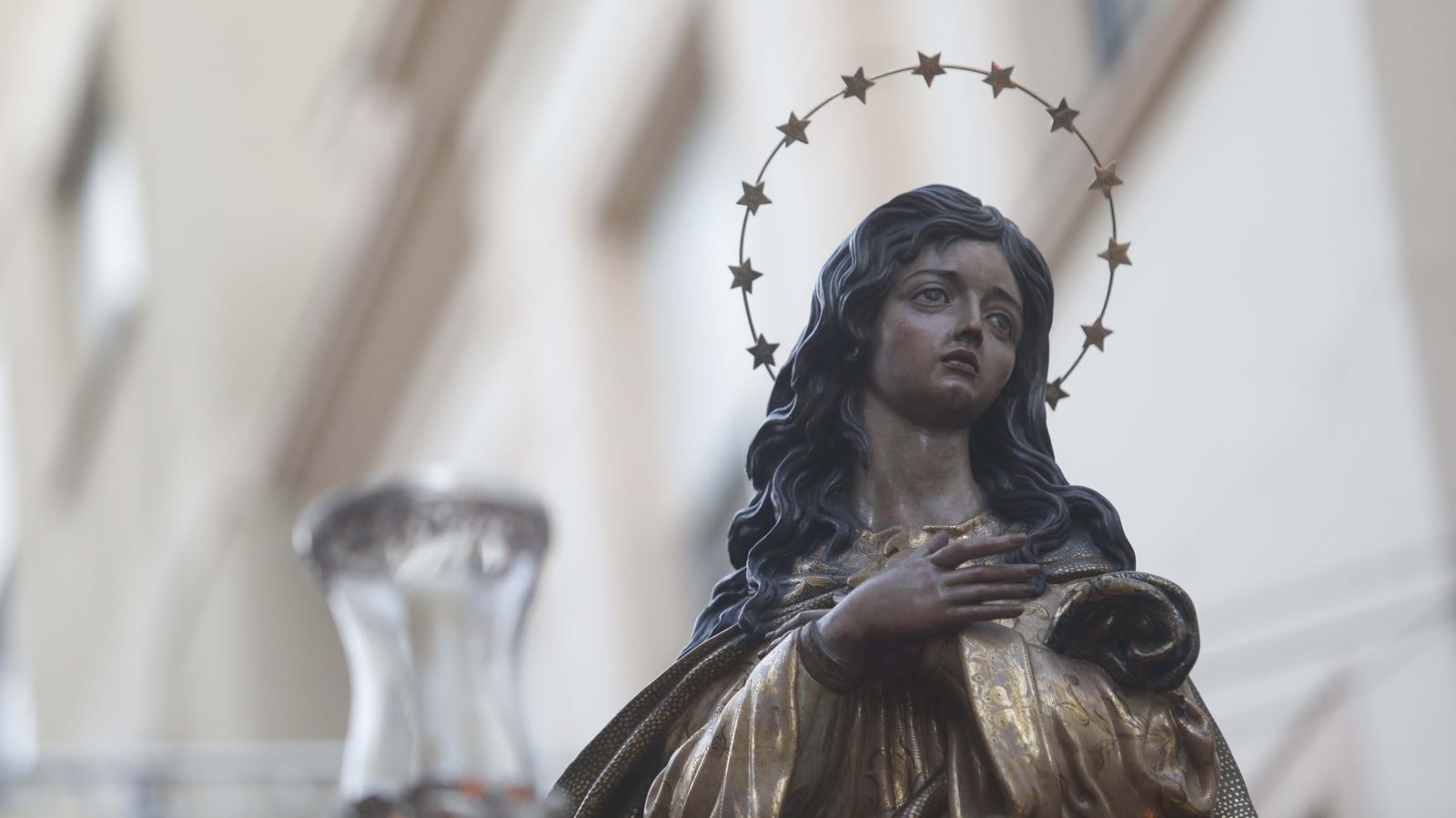 Las fotos de la procesión de la Inmaculada Concepción por las calles de la Línea