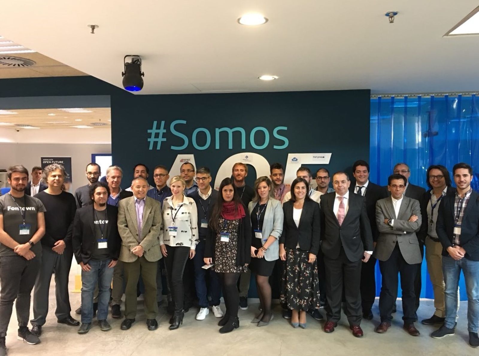 Foto de familia de la pasada edición de Investor Day.