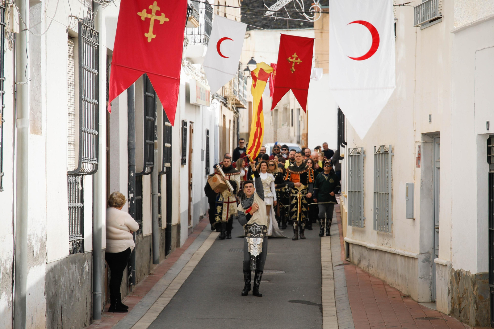 Última guerrilla en Gérgal entre moros y cristianos.