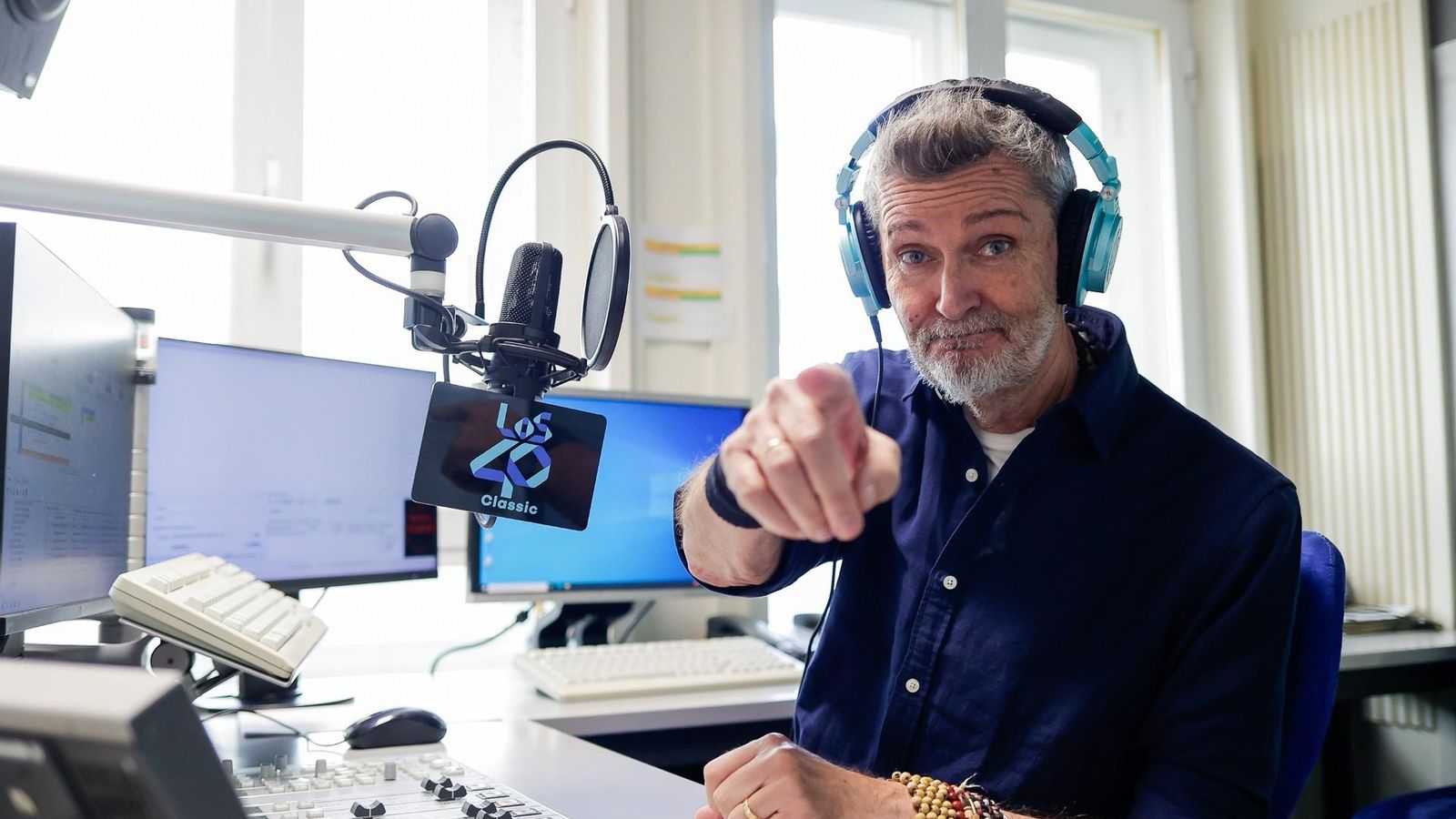 El dj de Los 40 Classics Fernandisco