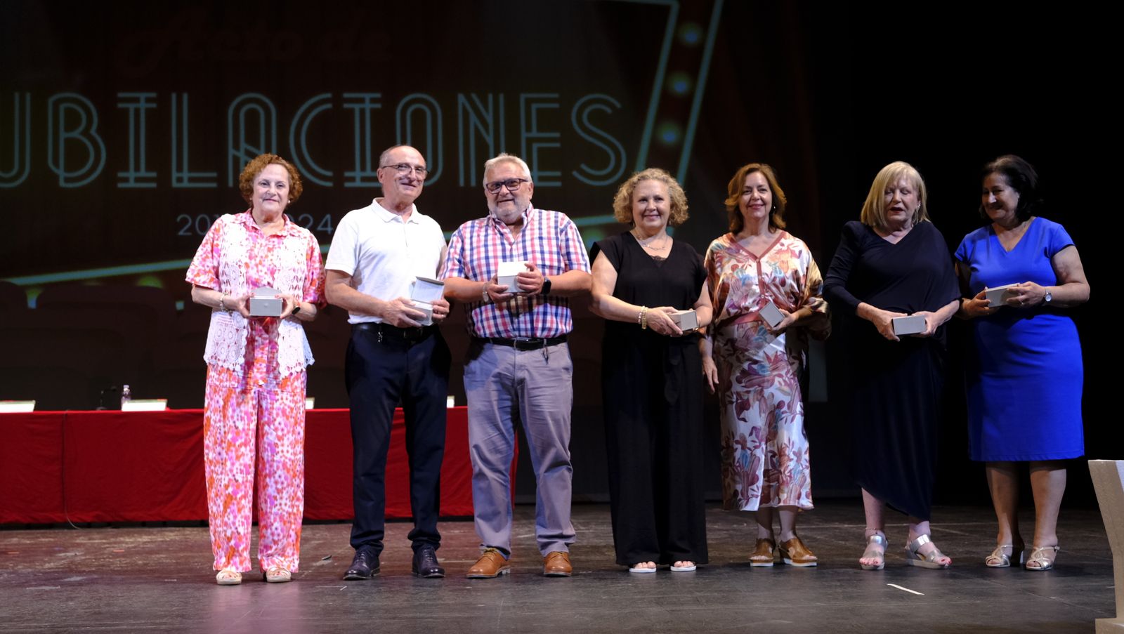 Imágenes del acto de jubilación de los profesionales del Distrito Sanitario Almería