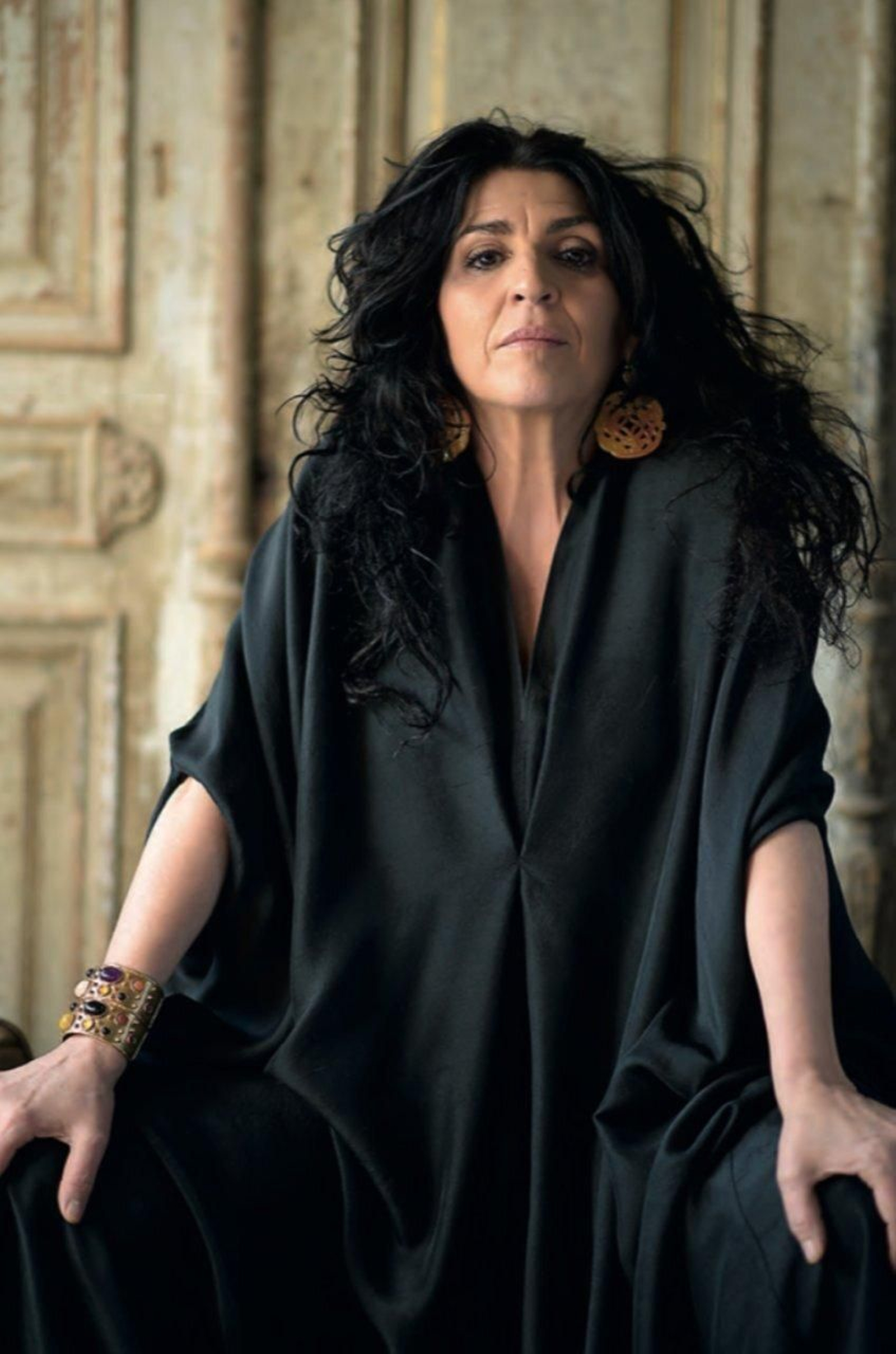 La artista Lita Cabellut.