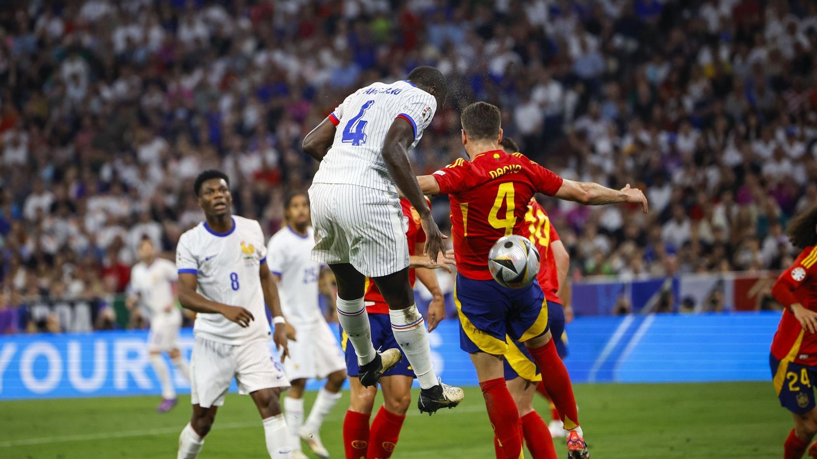 Las mejores imágenes del España - Francia