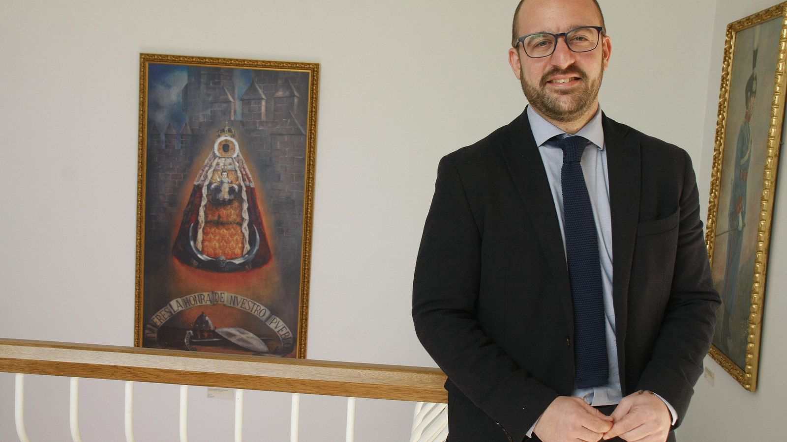 Otra imagen del primer edil portuense.