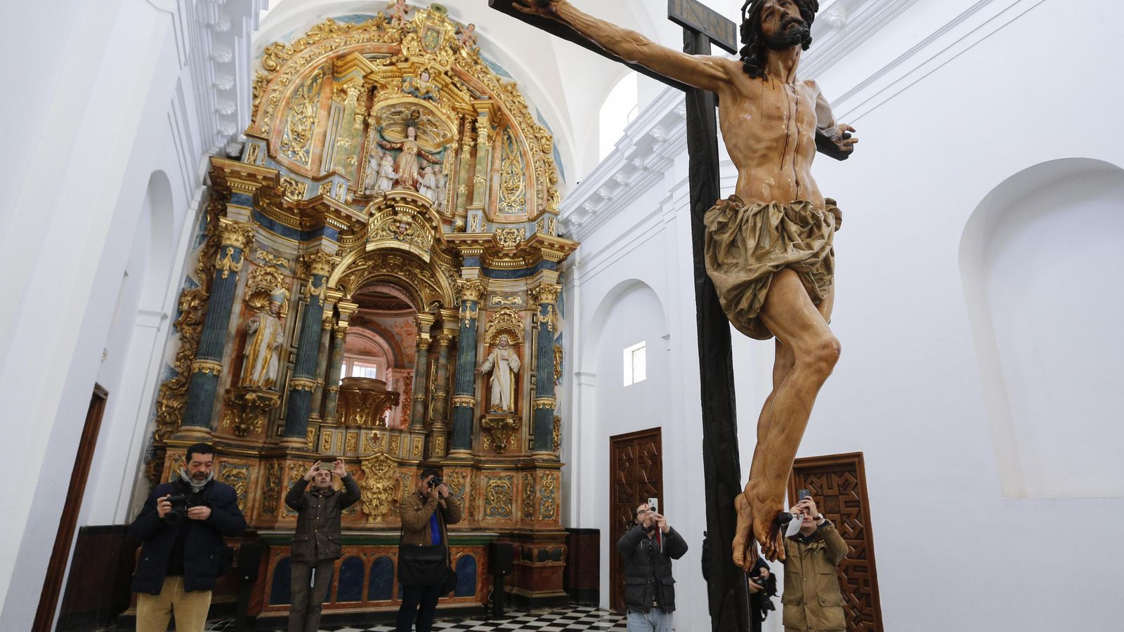 El Cristo de la Agonía de Juan  de Mesa.
