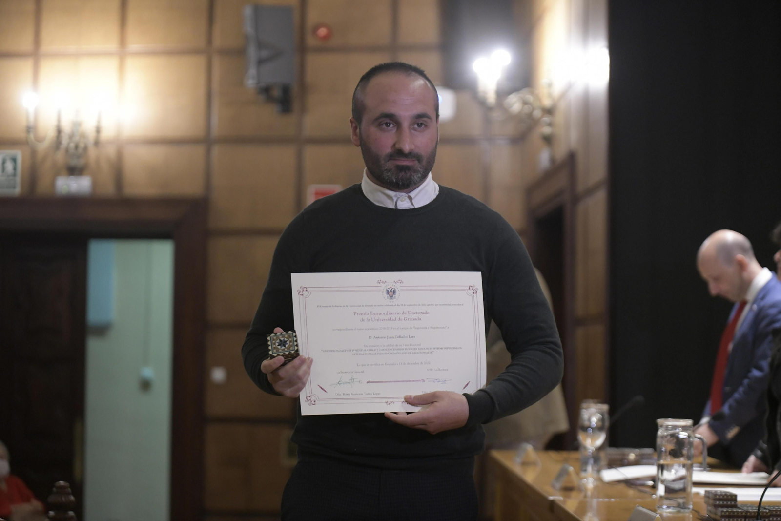 La UGR entrega los Premios Extraordinarios de Doctorado correspondientes al curso 2018/2019