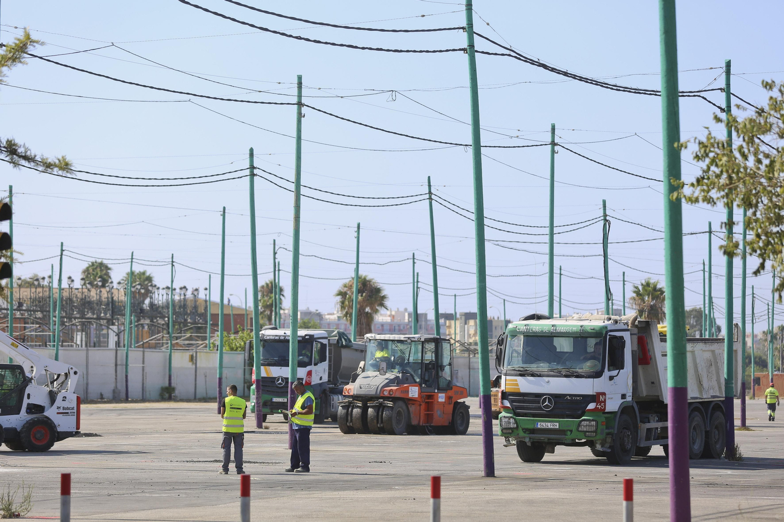 Las fotos de los preparativos para la Feria de Málaga 2019